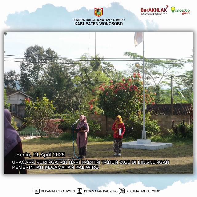 UPACARA PERINGATAN HARI KARTINI 21 APRIL 2025